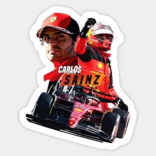 Racing Sainz Sticker